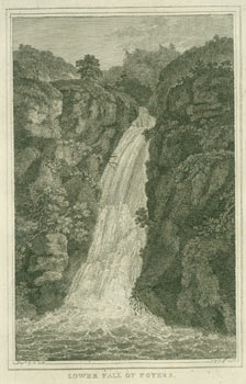 Item #63-7900 Lower Fall Of Foyers. Robert Scott, After I. B., 1777 - 1841, engr
