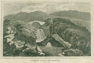 Item #63-7907 Lower Fall Of Bruir. Robert Scott, After J. Denholm, 1777 - 1841, engr