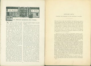 Item #63-7941 Bernard Quaritch And Others, Article from Pall Mall Magazine, 1907. Edward Cave,...