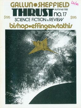Item #63-8002 Thrust No. 17. Science Fiction in Review. Summer 1981. D. Douglas Fratz