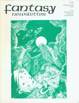 Item #63-8005 Fantasy Newletter. No. 39, August 1981. publ., ed.