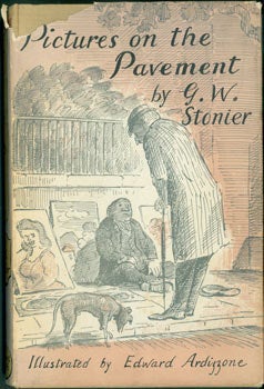 Item #63-8048 Pictures On the Pavement. Edward Ardizzone, G. W. Stonier