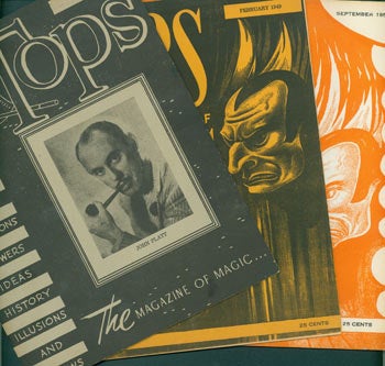 Item #63-8084 Tops: The Magazine of Magic. 54 Issues from 1946 - 1956. Abbott's Magic Novelty Company, Michigan Colon.