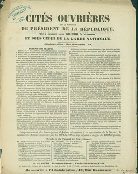Item #63-8118 Cites Ouvrieres Sous Le Patronage du President De La Republique; & Extrait Des...
