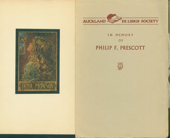 Item #63-8287 In Memory of Philip F. Prescott. Auckland Ex Libris Society.