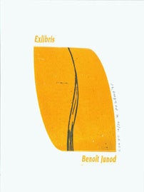 Item #63-8291 Ex Libris Benoit Junod. Signed by artist, numbered 16 of 20. Hasip Pektas