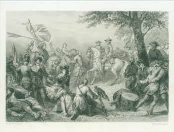 Item #63-8363 [Battle Scene]. After Horace Vernet, Ferd. Delannoy, artist, engrav.