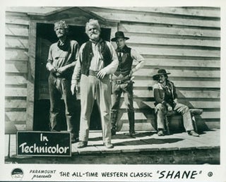 Item #63-8539 Promotional 8x10 Black & White Glossy Photograph for Shane. Paramount Pictures