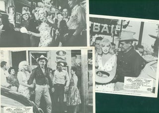 Item #63-8546 Reprints of 3 Promotional B&W Photographs for John Huston's The Misfits, starring...