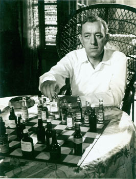 Item #63-8582 Promotional B&W Photograph for Our Man In Havana, featuring Alec Guinness. Columbia Pictures, London.