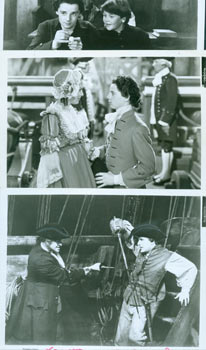 Item #63-8598 Promotional B&W Photographs for Kidnapped, featuring Warner Baxter & Freddie...