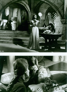 Item #63-8602 Promotional B&W Photographs for El Cid, featuring Sophia Lauren & Charlton Heston....