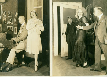 Item #63-8611 Promotional B&W Photographs for Song Without End, featuring Dirk Bogarde & Capucine. Vandamm Studio, NY.