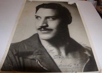 Fernand Fabre - Fernand Fabre Autographed Publicity Photo