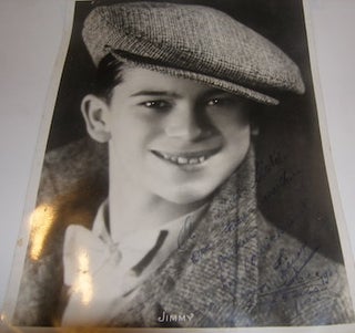 Item #63-8800 Publicity Still Autographed by child actor Jimmy. Jimmy