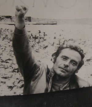 Item #63-8984 B&W Photograph of Anarchist Pietro Valpreda, December 19, 1969. Photo Keystone, Paris