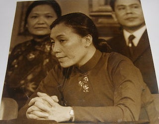 Item #63-8989 B&W Photograph of Vietnamese communist leader & representative for the Viet Cong at...