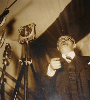 Item #63-8995 B&W Photograph of Socialist Leon Blum, Prime Minister of France. Photo Keystone, Paris