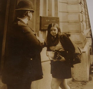 Item #63-8998 B&W Photograph of Bernadette Devlin, March 28, 1973. Photo Keystone, Paris