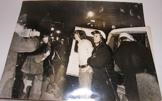 Item #63-9029 B&W Photograph of police arresting Vietnam War protester in Washington, DC, April...