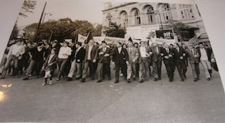 Item #63-9060 B&W Photograph of Paris 1968 Student Uprising rally, May 16, 1968. Photo Keystone,...
