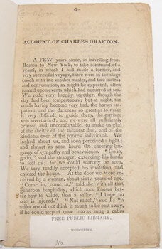 Item #63-9068 Home, Or A Short Account of Charles Grafton. Boston Society for the Religious and...