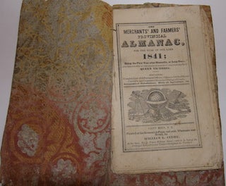 Item #63-9075 The Merchants' and Farmers' Provincial Almanac, for the Year of our Lord 1841;...