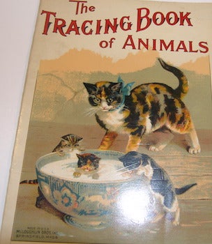 Item #63-9080 The Tracing Book of Animals. McLoughlin Bros, Mass Springfield