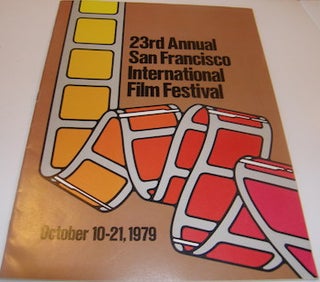 Item #63-9109 Program for the 23rd Annual San Francisco International Film Festival. October...