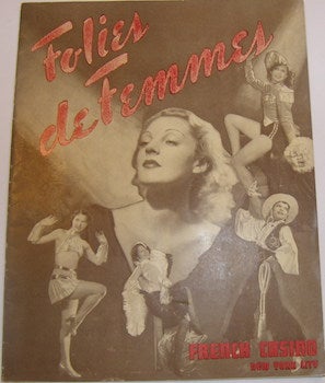 Item #63-9188 Folies De Femmes. French Casino, New York City. Clifford C. Fischer