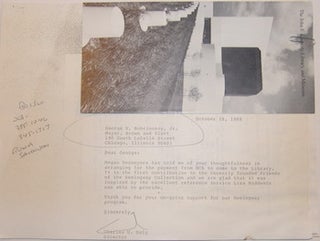 Item #63-9239 Photocopy Of TLS from Charles U. Daly (Director of the John Fitzgerald Kennedy...