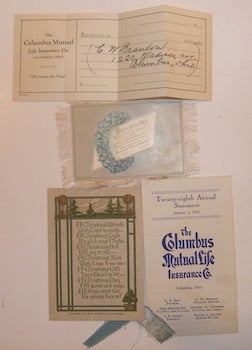 Item #63-9248 Twenty-eighth Annual Statement, January 1, 1936, & related material. Columbus Mutual Life Insurance Co.