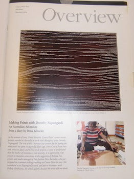 Item #63-9259 Overview. Crown Point Press Newsletter, November 2004. Crown Point Press
