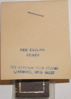Item #63-9295 New England Primer. Miniature Book Studio