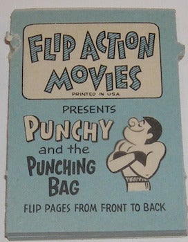 Item #63-9322 Flip Action Movies Presents Punchy and the Punching Bag. Flip Action Movies