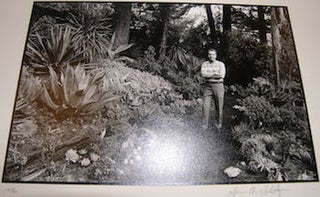 Item #63-9522 Photograph at Golden Gate Park, San Francisco. Signed and dated, presumably by...