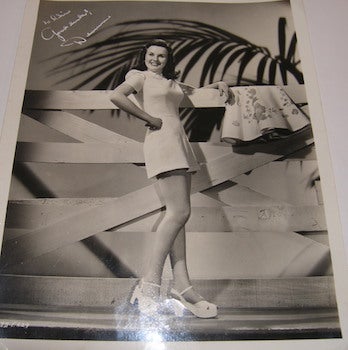 Ray Jones (photog.); Universal Pictures - Universal Pictures Publicity Still. Autographed & Inscribed