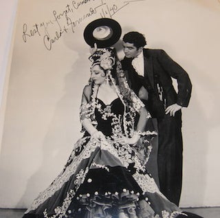 Item #63-9541 Publicity Still autographed, dated and inscribed by Carla & Fernando. 20th Century...