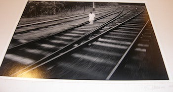 [G. Weber?] (photographer) - Railroad Tracks, Kandy, Ceylon, 1969