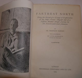 Item #63-9714 Farthest North: Being the Record of a Voyage of Exploration of the Ship "Fram"...