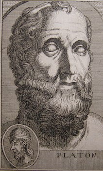 Item #63-9775 Platon. 19th Century French Engraver