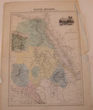 Item #63-9796 Egypte Moderne, Nubie, Abyssinie, Kordofin, Darfour et une partie de l'Arabie....