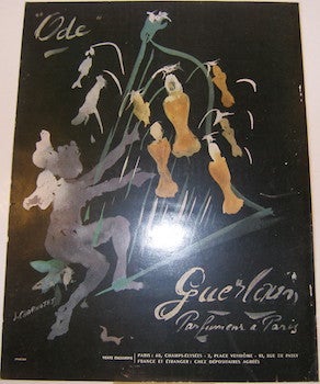 Guerlain Advertisements from Paris, 1940s-50s.