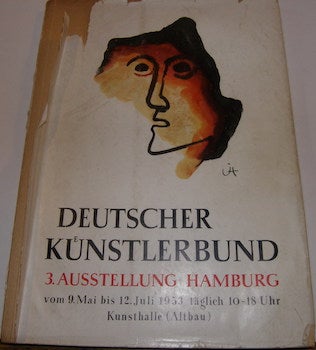Item #63-9844 Deutscher Kunstlerbund vom 9 Mai bis Juli 12 1953. Ausstellung Hamburg, Fritz Baumgart
