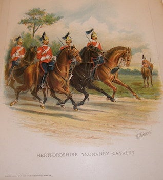 Item #63-9847 Hertfordshire Yeomanry Cavalry, Supplement to The Army & Navy Gazette, Saturday,...