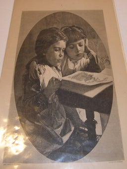 Item #63-9851 The Christmas Number, 1881. Illustrated London News, M. Pannemaker, after, J....