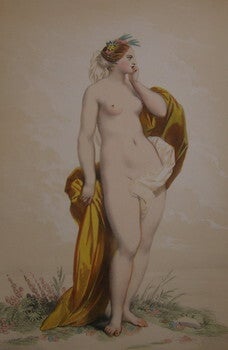 Item #63-9884 Cyane. Achille Deveria, Lemercier, printer
