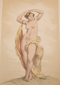 Item #63-9885 Erigone. Achille Deveria, Lemercier, 1800 - 1857, printer