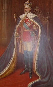 Item #63-9892 Color Portrait of King Edward VII. The Illustrated London News