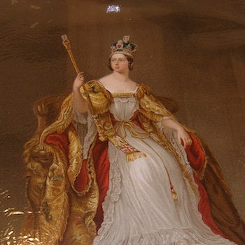 Item #63-9895 The Queen in 1837. After George Hayter.